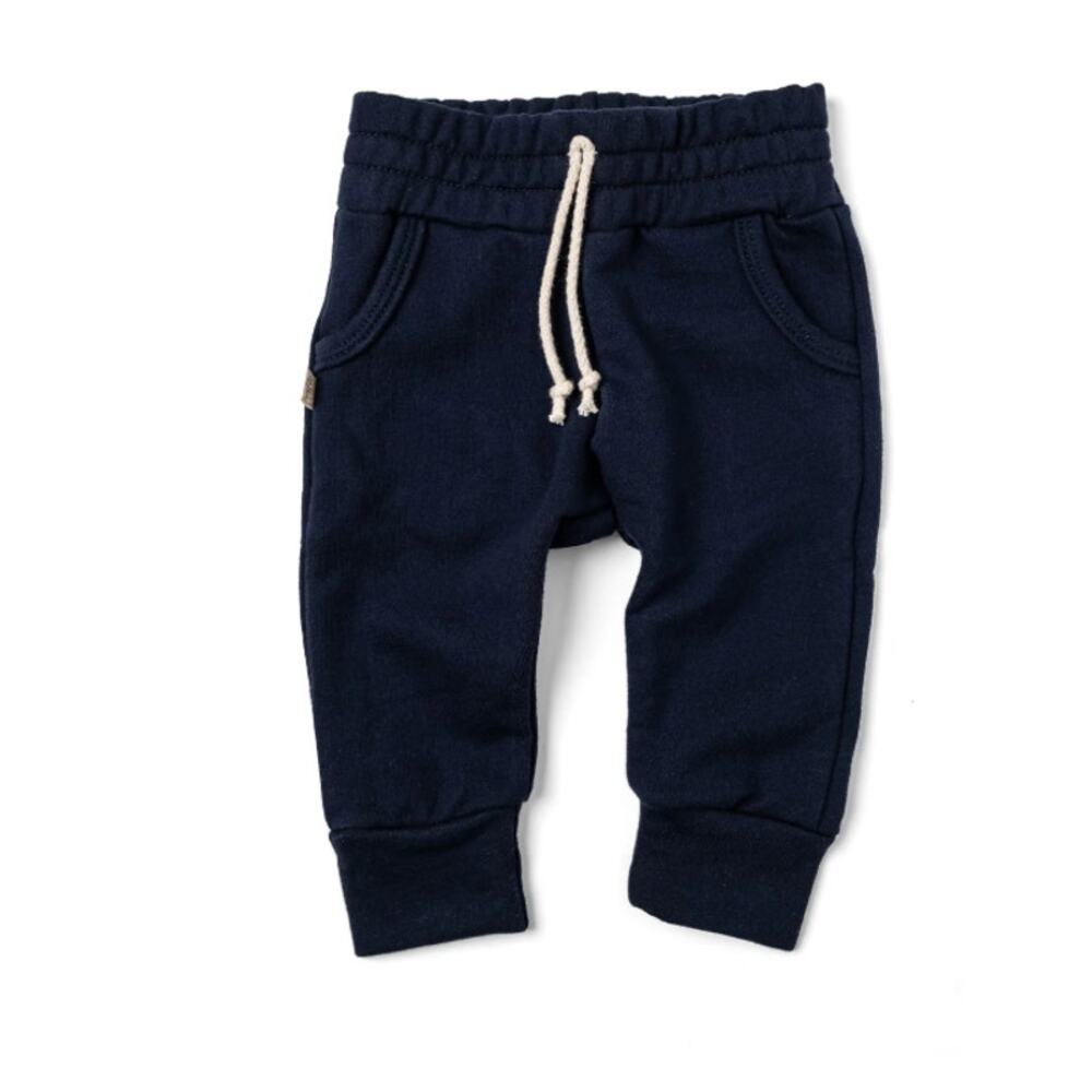 Childhoods Navy original jogger 3-6 mos